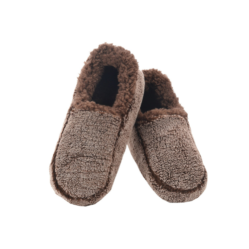 Men's Soft Slippers - Brown 