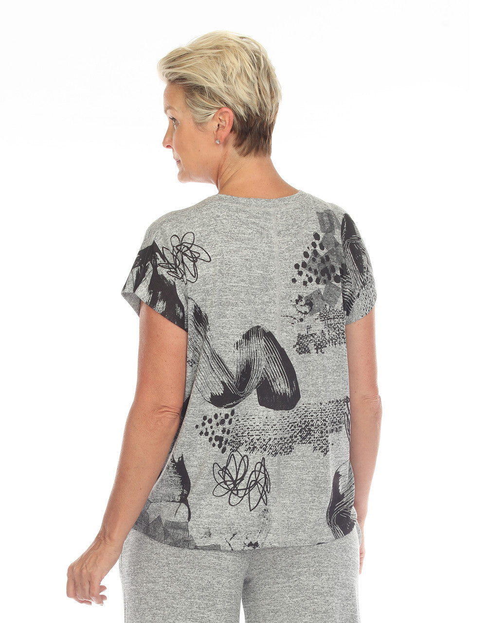 Top Kint Grey/Black Pebble Women's T1361t mm58 