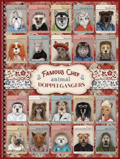 Jigsaw Puzzle - Famous Chef Animal Doppelgangers TSCC36