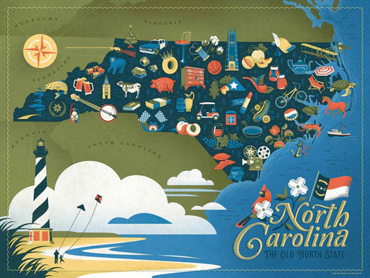 Jigsaw Puzzle - North Carolina TSDTS12