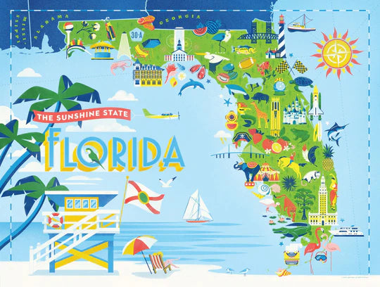 Puzzle  Florida TSDTS27-B (Copy) 