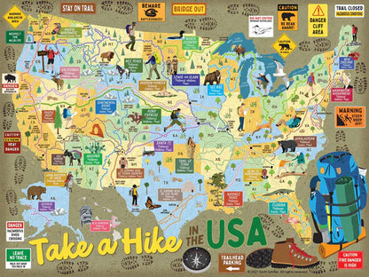 Jigsaw Puzzle - Take a Hike TSDTS80