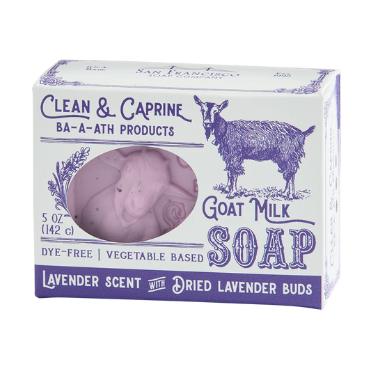 Soap Bar Goat's Milk Lavender 5oz Clean & Caprine CCL1421