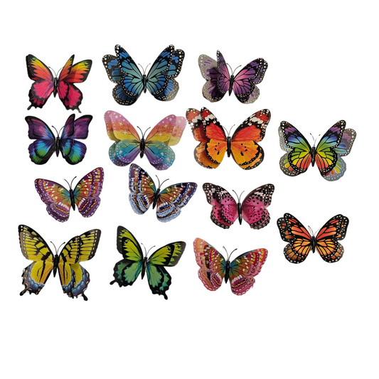 Butterfly  Magnets   Glow in the Dark 