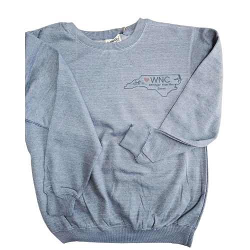 Sweatshirt WNC Stronger Than The Storm  - Asheville Hendersonville RAZSHWNC 