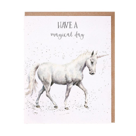 Card -  AOC128 - Have a Magical Day - Unicorn 