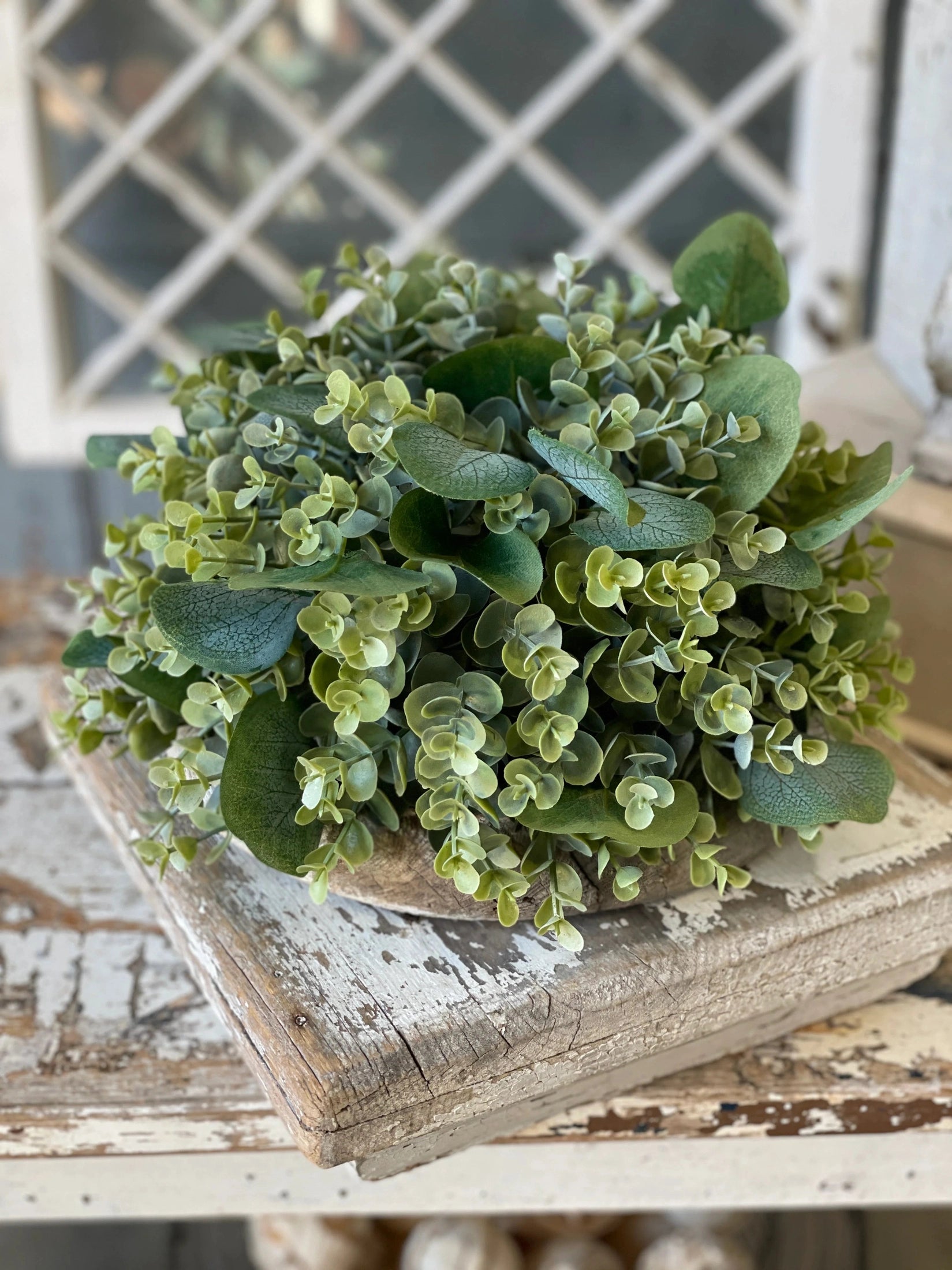 Orb 11" Enclave Eucalyptus Half Sphere Vb5559 