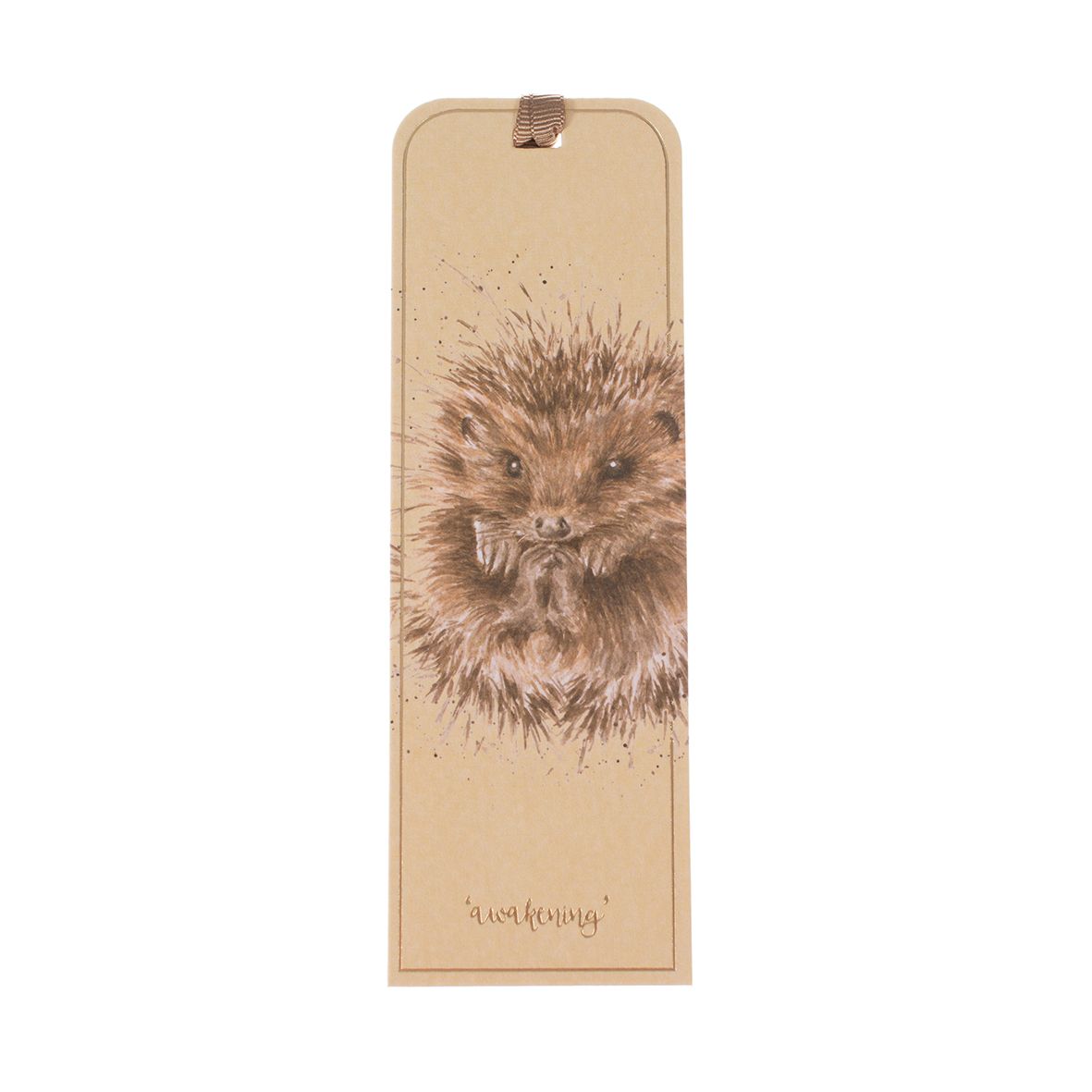 Wrendale Bookmark - Awakening Hedgehog - 011 