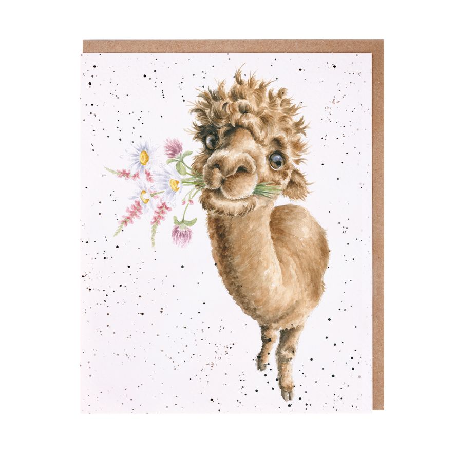 Card - Hand Picked for You - Alpaca 