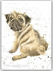 Card - ACS063 - Pug Love Dog