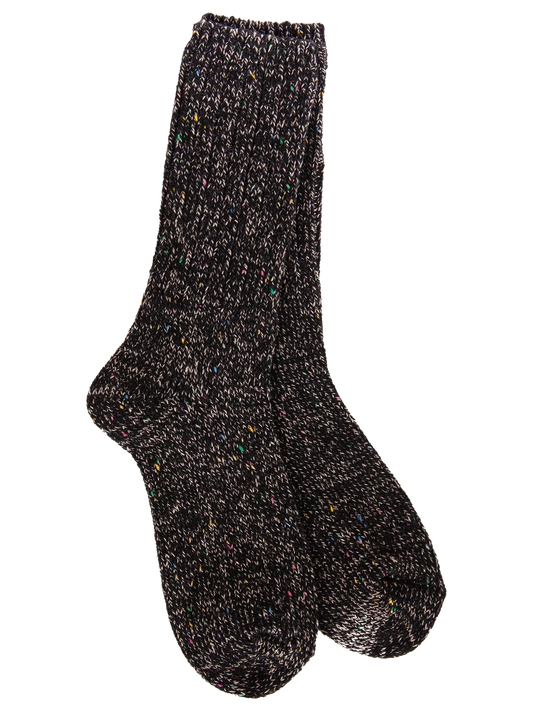 Sock&nbsp; Moonlit Black/Brown Speckled Women's 76987