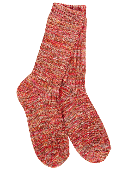Sock Brick Reddish Orange Women's 76932