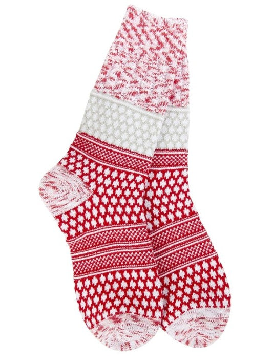 Wss-Sock&nbsp; Christmas Red Peppermint 616&nbsp; Women's 76328