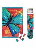 Puzzles  Minis Fun Art Work -  Yellow Butterfly