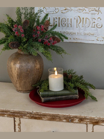 Christmas Metal Tray 12"&nbsp; ZH248422