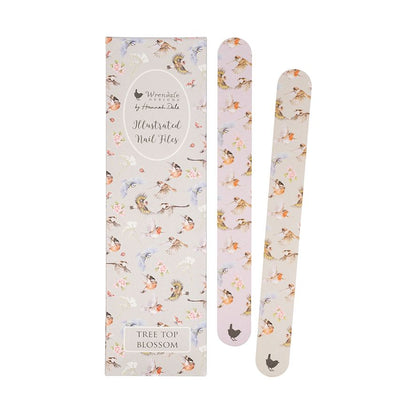 Nail File Set - NAIL005 - Tree Top Blossom - Birds 