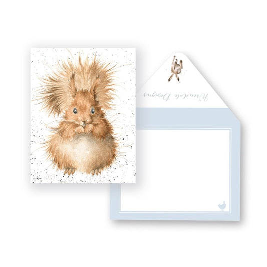 Gift Enclosure Card -GE007 - Redhead Squirrel 