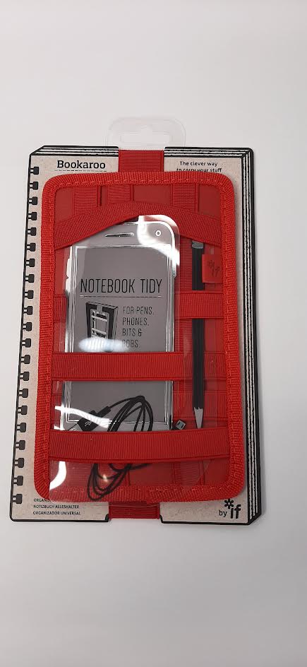 Note Book Tidy- for Pens - Phones -Red-40903 
