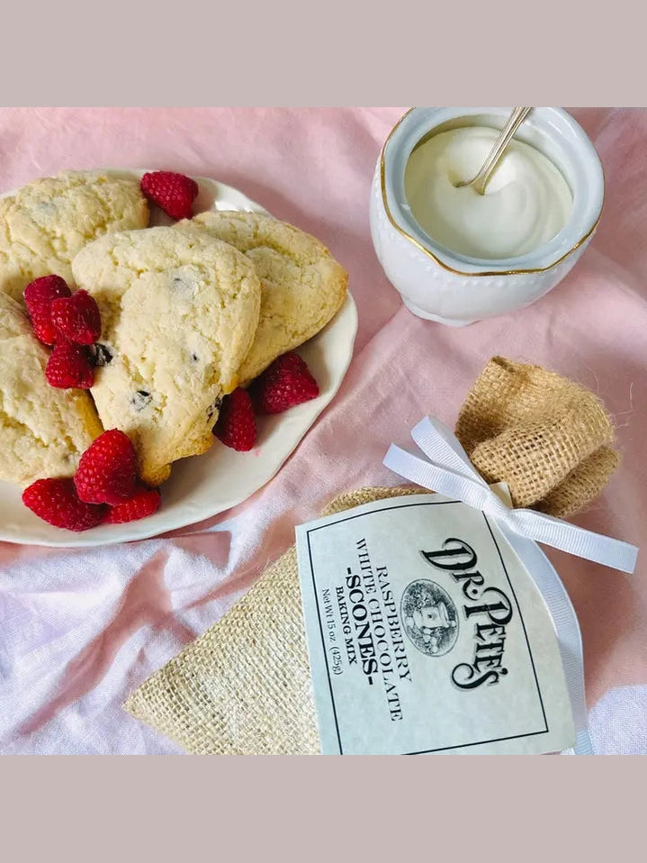 Scones Razberry White Cholcolate