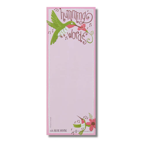 Notepad Magnetic Humming Words Ml0wrds001 