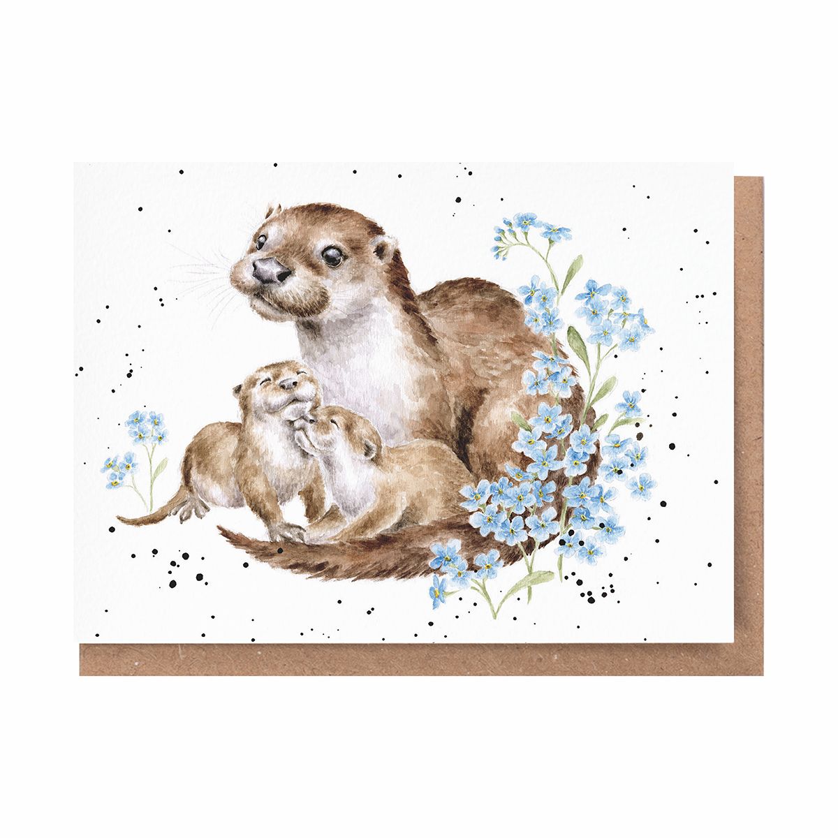 Card Acs213 Oterly Adorable Otters 