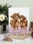 Card Acs227 Gentle Giants Highland Cows