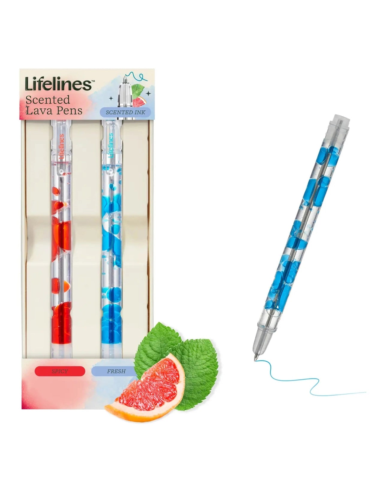 Scented Lava Gel Pens Spicy/Fresh 112509