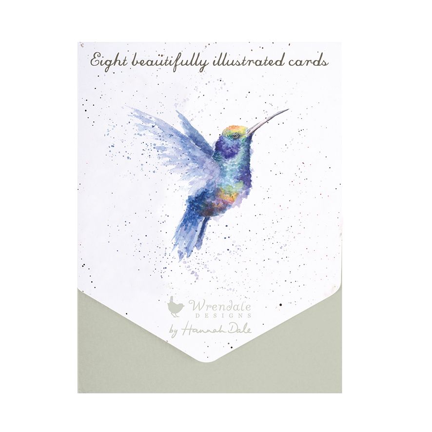 Notecard Set (8 pk)  ANCP009  Rainbow Hummingbird 