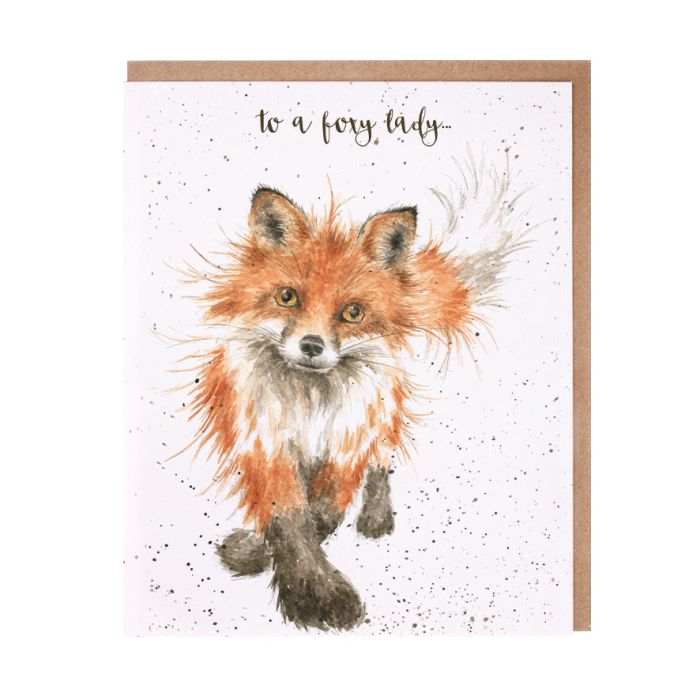 Card Aoc060 Foxy Lady Fox 