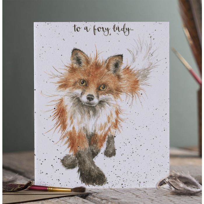 Card Aoc060 Foxy Lady Fox 