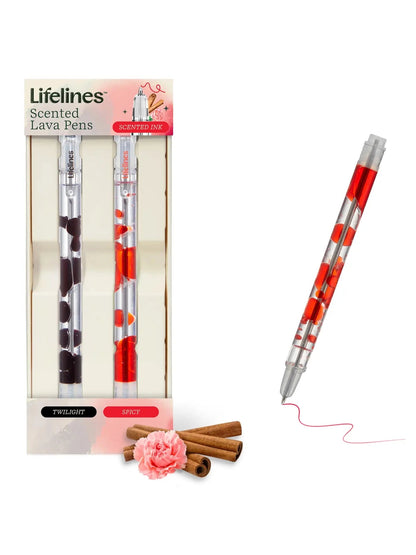 Scented Lava Gel Pens French Vanilla/Spice Rush 112520