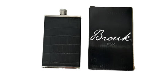 Black stainless steel Flask-3oz 