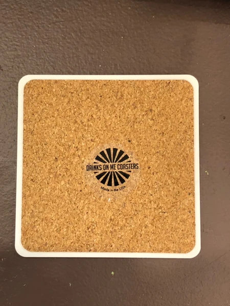 1160-Two Fault's-Drinks On Me Coaster 