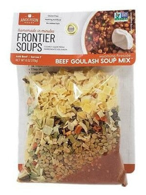 Anderson House- Soup Wyoming Fireside Beef Goulash Mix 6oz F-WY