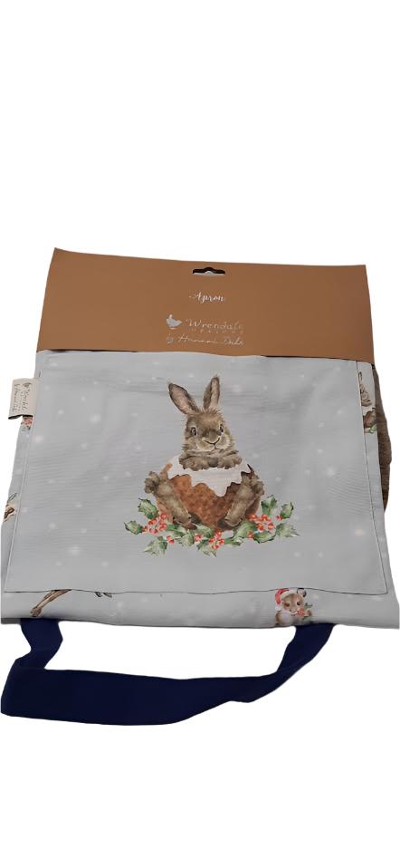 Winter Wonderland Apron  Christmas Rabbit  XAPR002 