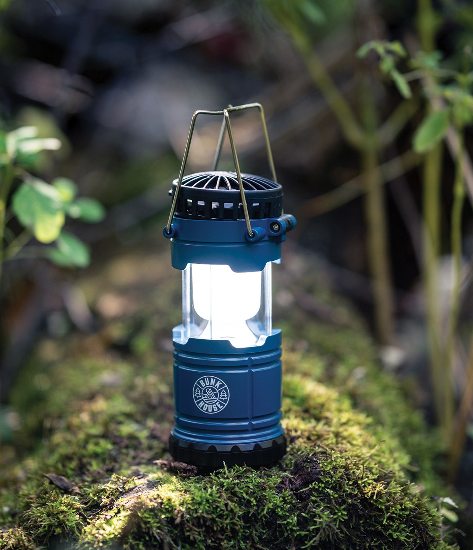 Bunk House 2 In 1 Rechargeable Lantern /Fan Bhlan12 