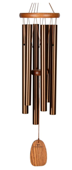 Wind Chimes  Plays Amazing Grace  medium size Bronze AGMBR 