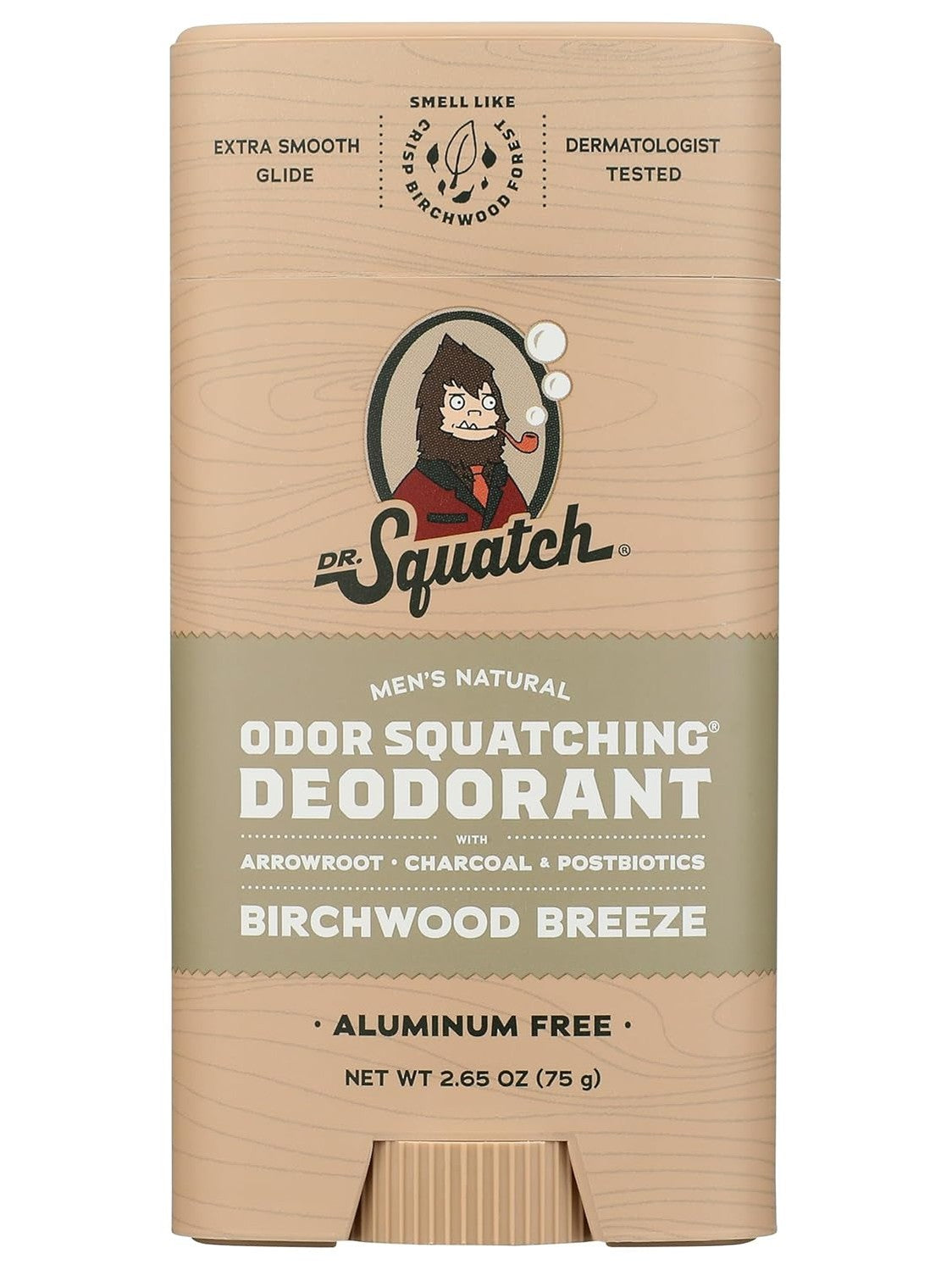 Deodorant Birch Wood Breeze Aluminum Free 2.65 oz Wh-Deo-Bwb-02 