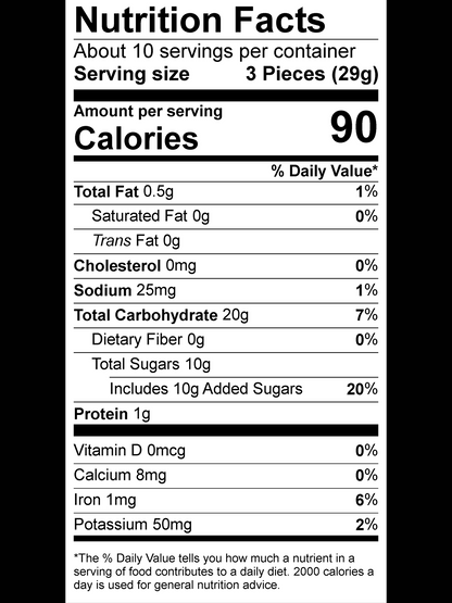 Licorice Classic Black Gourmet  Willey Wallaby 4oz