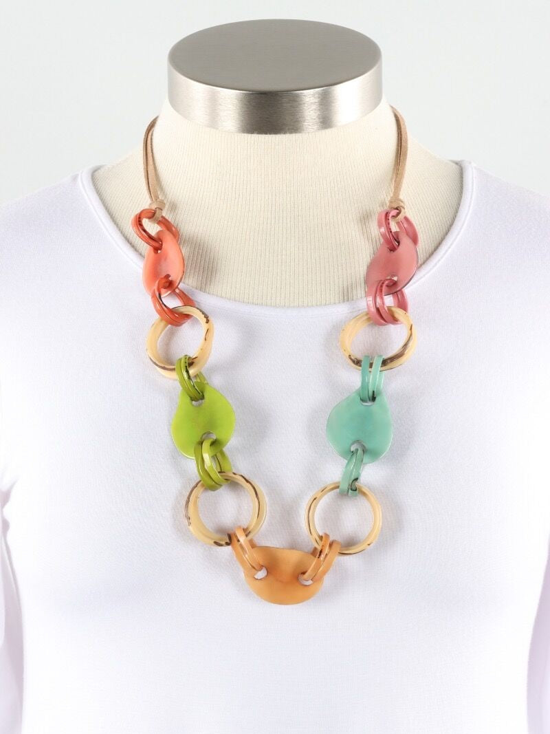  Necklace Bonnie Multi Color Lc403-Multi