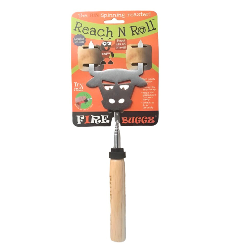 Campfire Extendable Marshmallow Hot Dog Roaster Stick - Bull 