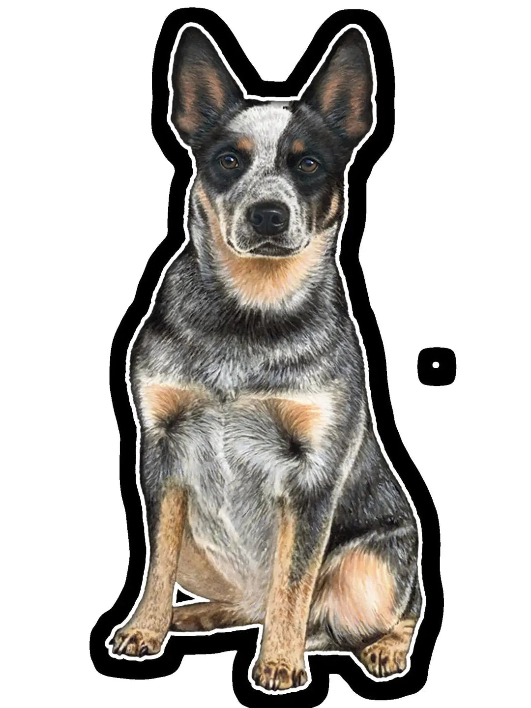 Vinyl Sticker&nbsp; Australian Shepherd Dog 788-90