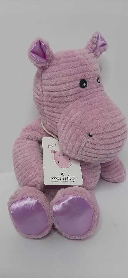 Warmies Purple Hippo 