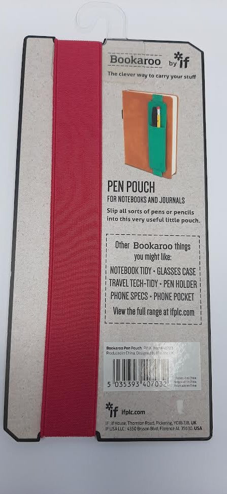 Pen Notebook Pouch-pink-40703 