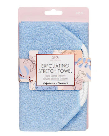 Towel Exfoliating Stretch Towel Bay Blue 69534 