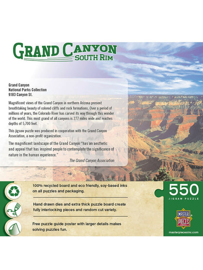 Puzzle 550Pc Grand Canyon South Rim 30726 