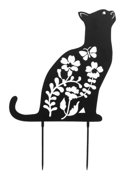 Cat Metal Yard Decor /Wall Hanger Cb186944 