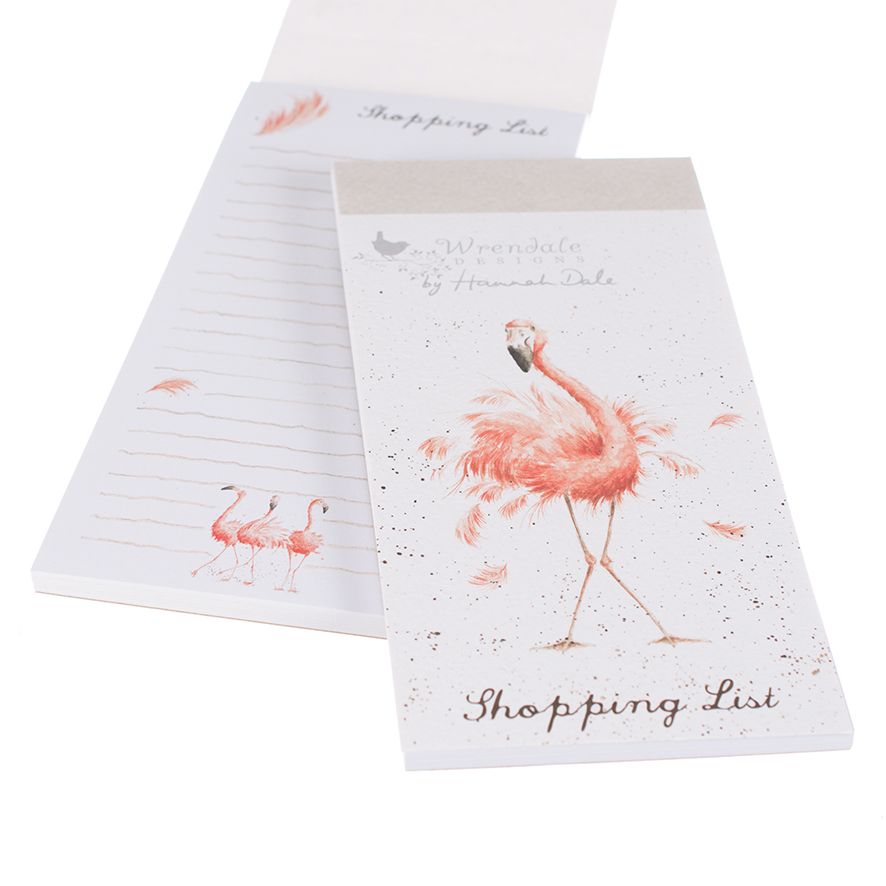 Shopping Notepad - SP012 - Pretty in Pink Flamingo 