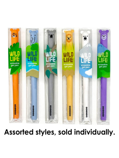 Pens Gel Erasable Wild Life 5 Styles Sped01 