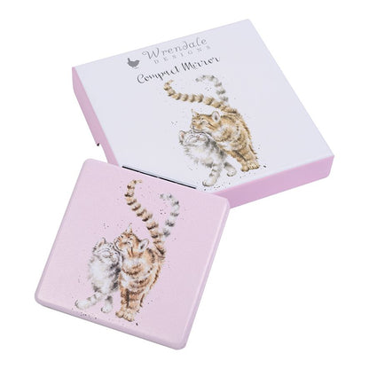 Compact Mirror - MR013 - Feline Good Cat 